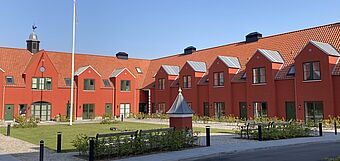 Radhus i Danmark målade med KEIM Granital