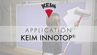 Application of wall paints – KEIM INNOTOP®